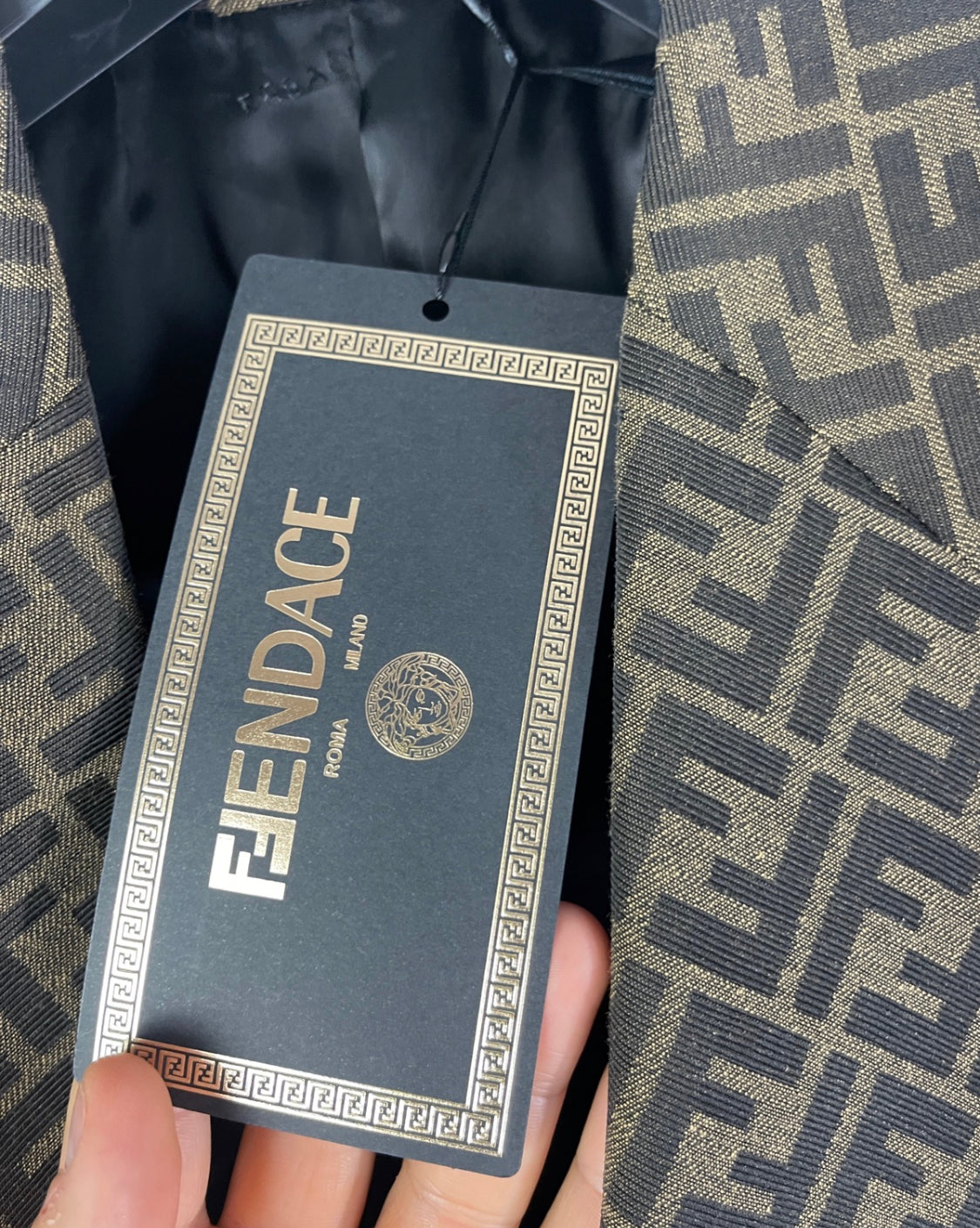 Blazer Fendace jacquard