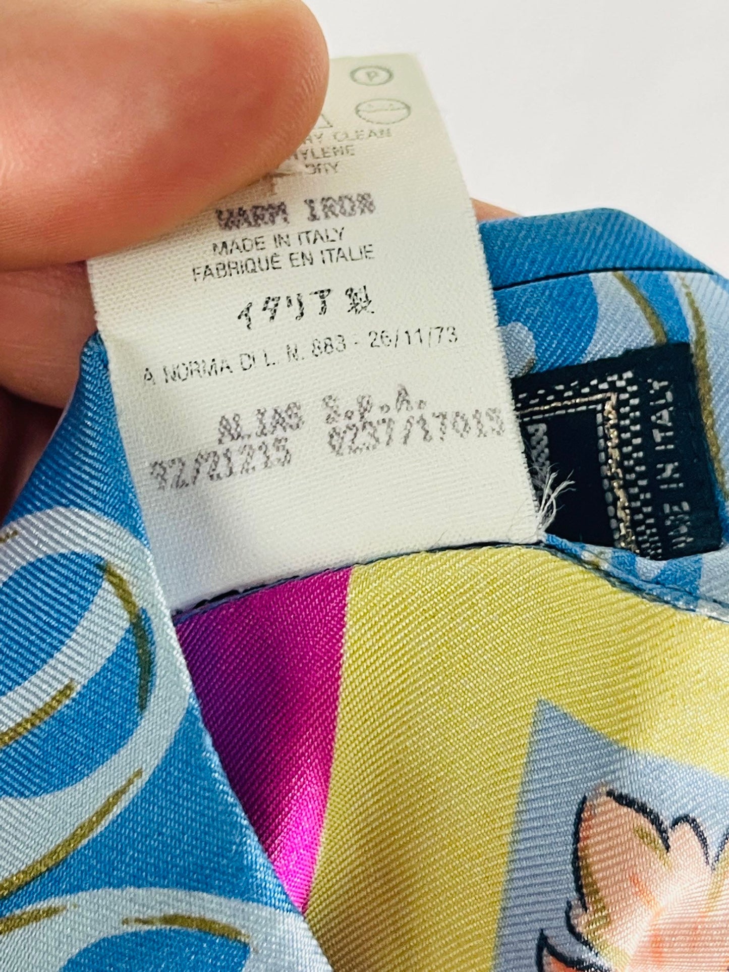 Gianni Versace camicia vintage in seta
