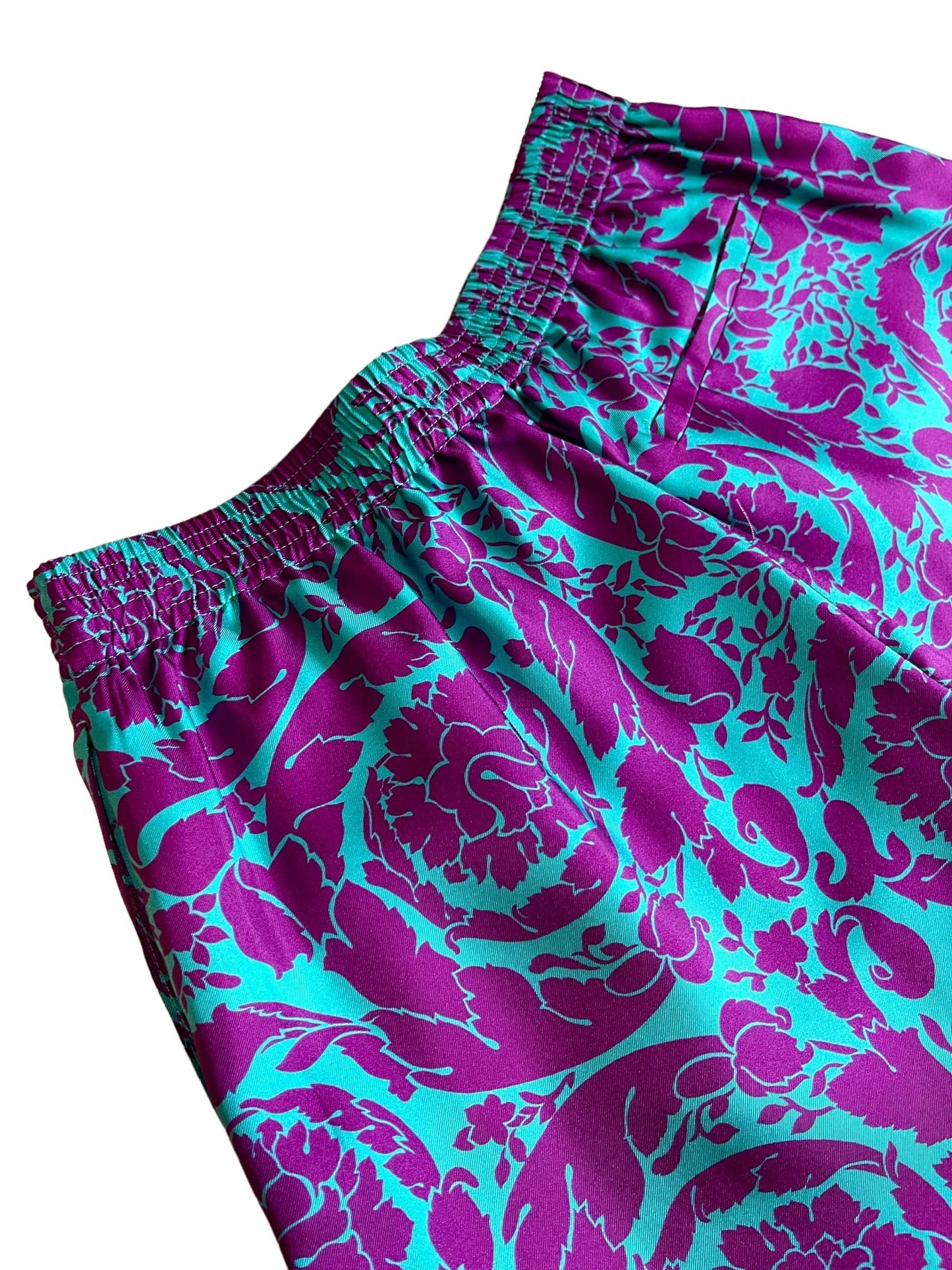 Versace short in seta