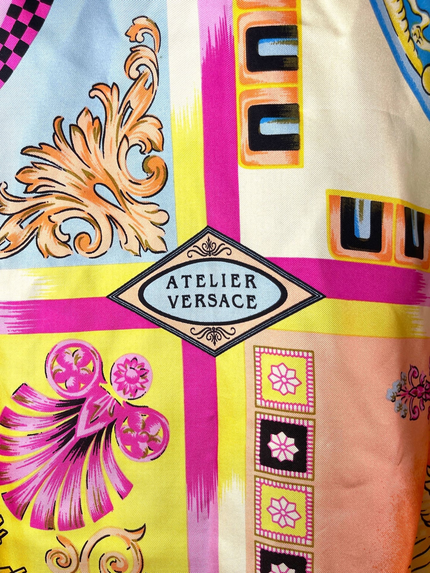 Gianni Versace camicia vintage in seta