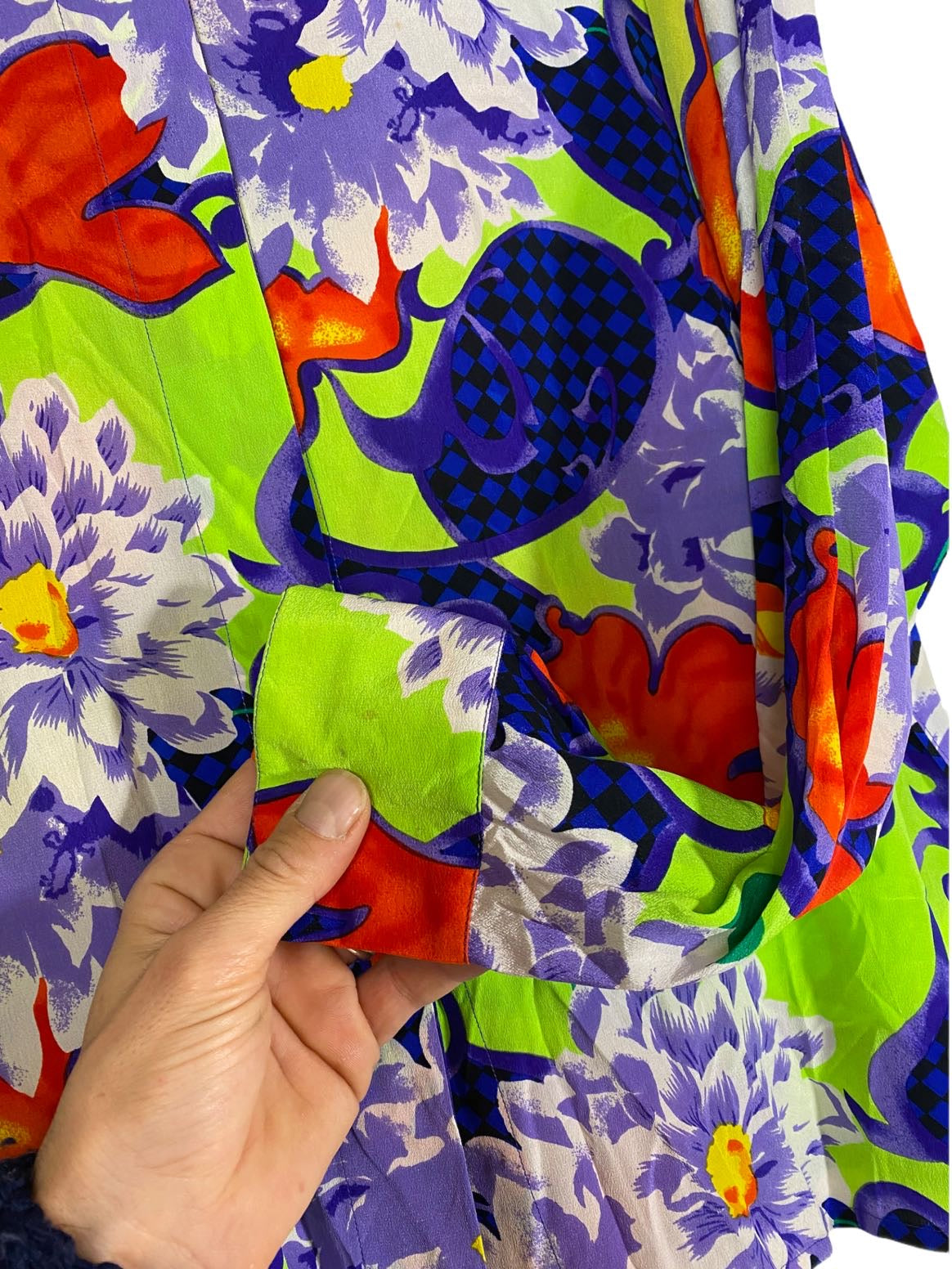 Istante Versace camicia in seta. (L) freeshipping - BEATBOX COLLECTION