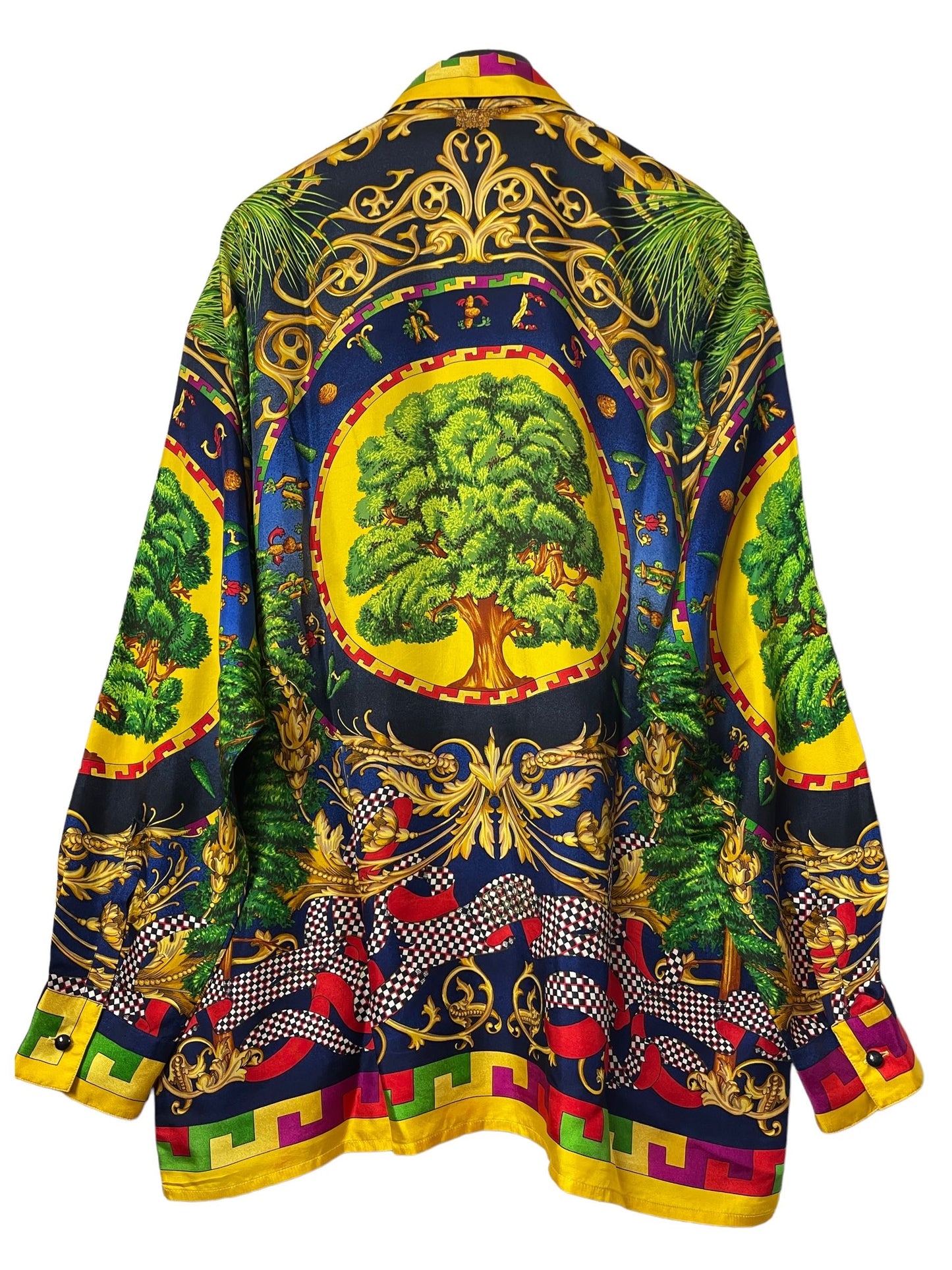 Gianni Versace camicia in seta