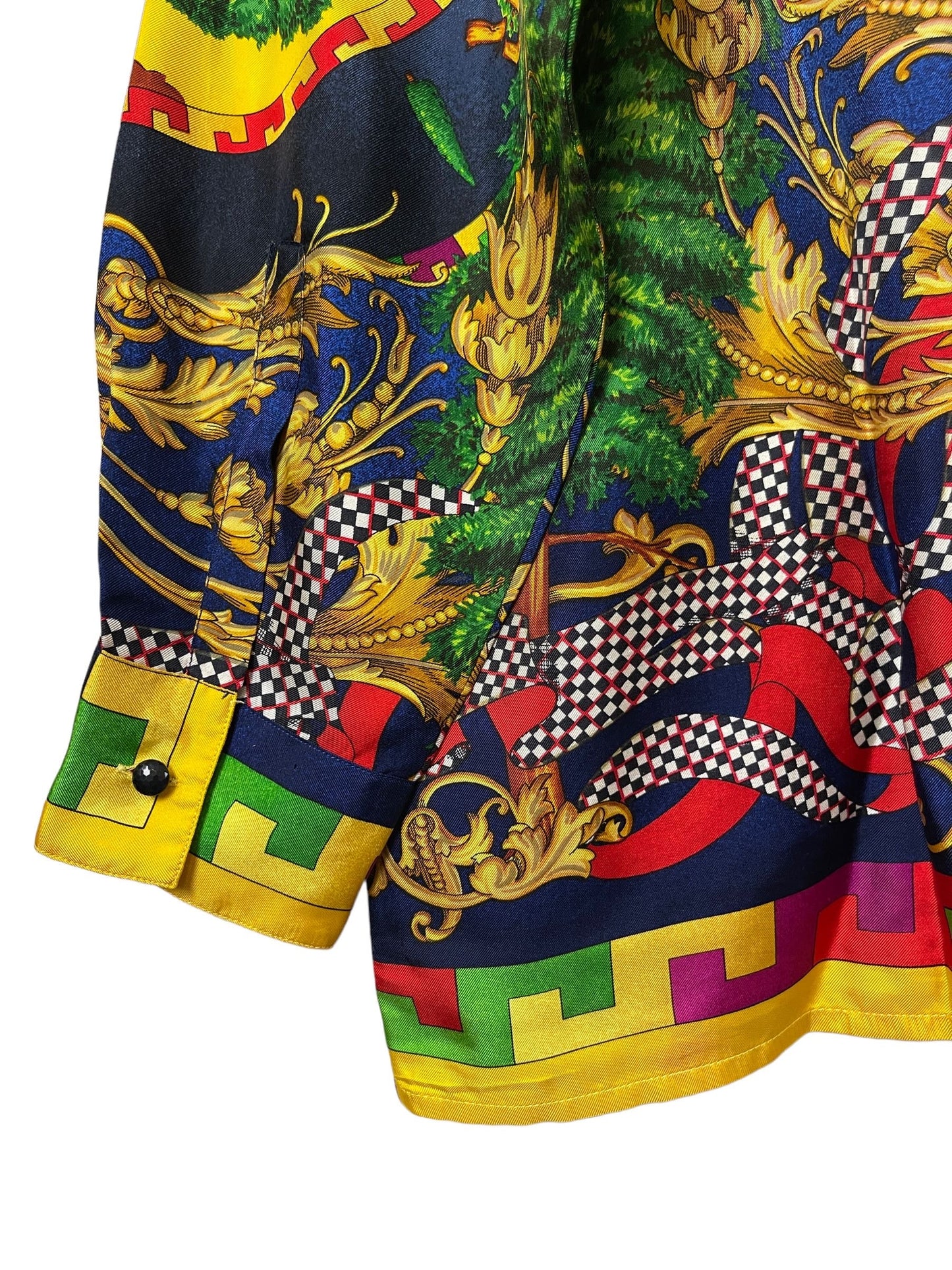 Gianni Versace camicia in seta