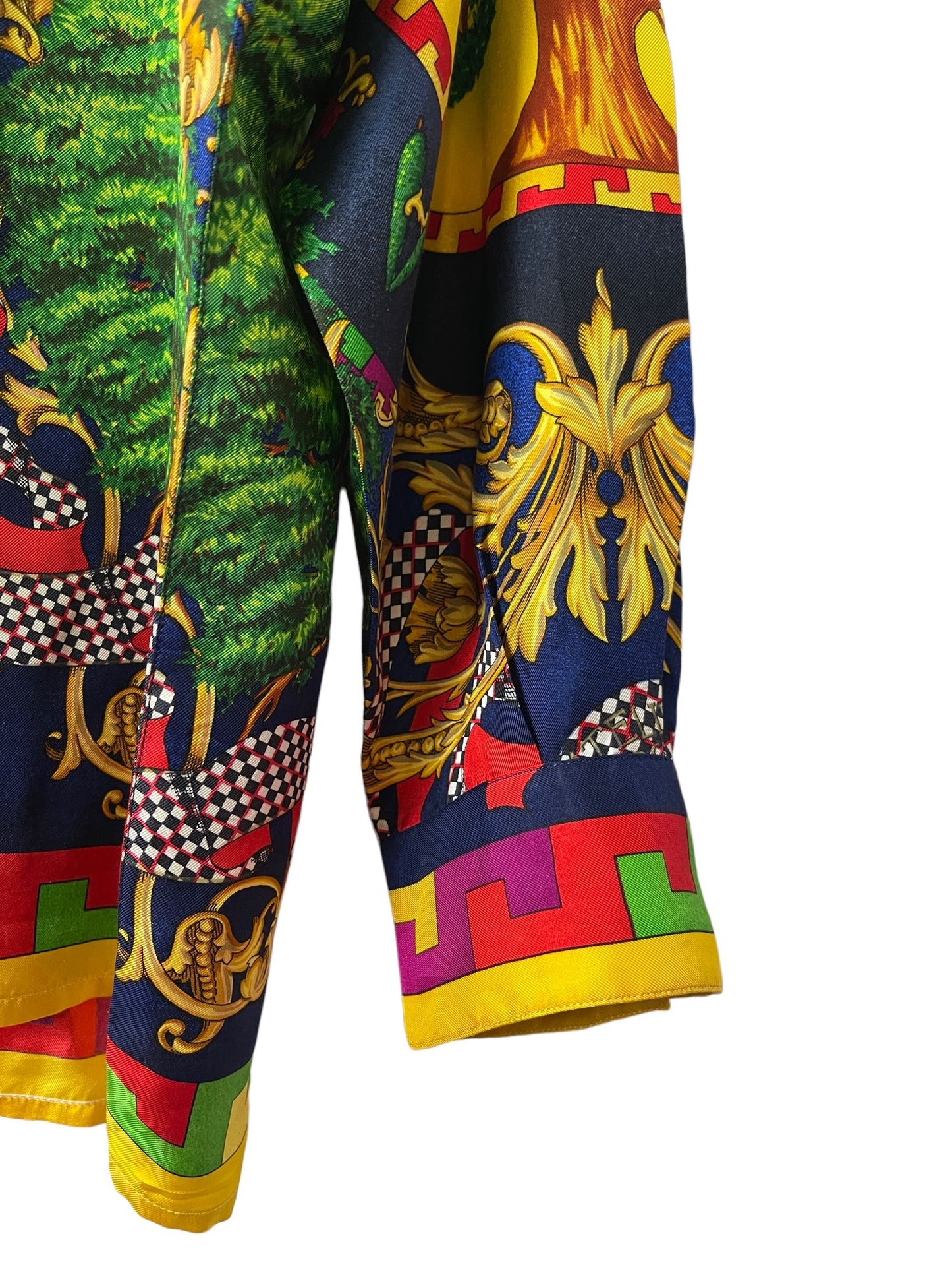 Gianni Versace camicia in seta