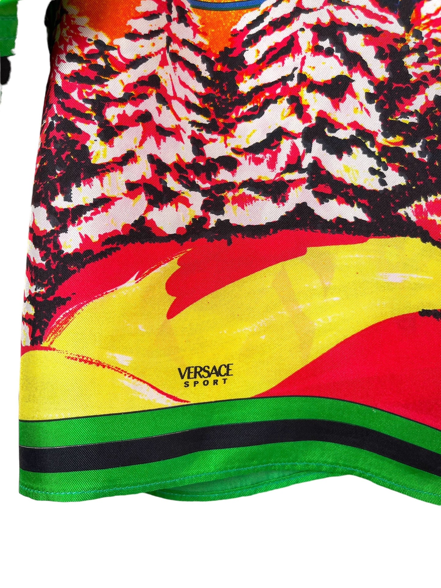 Versace sport camicia in seta anni 90s