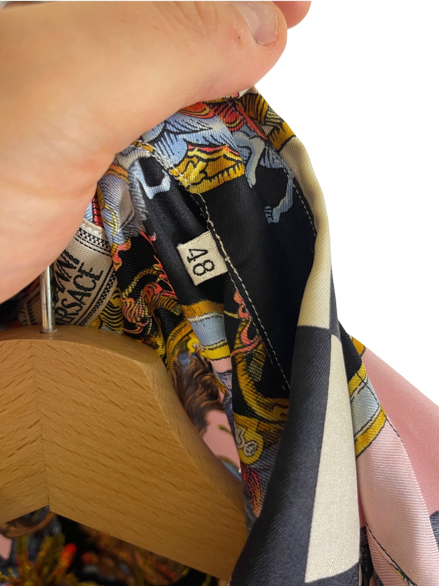 Gianni Versace camicia in seta