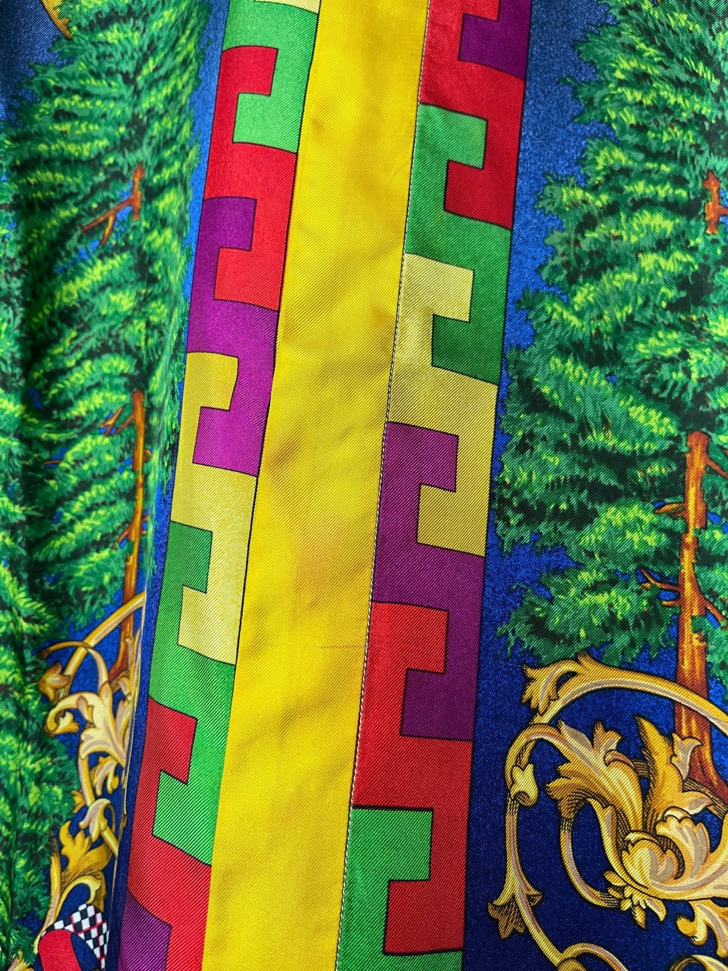 Gianni Versace camicia in seta
