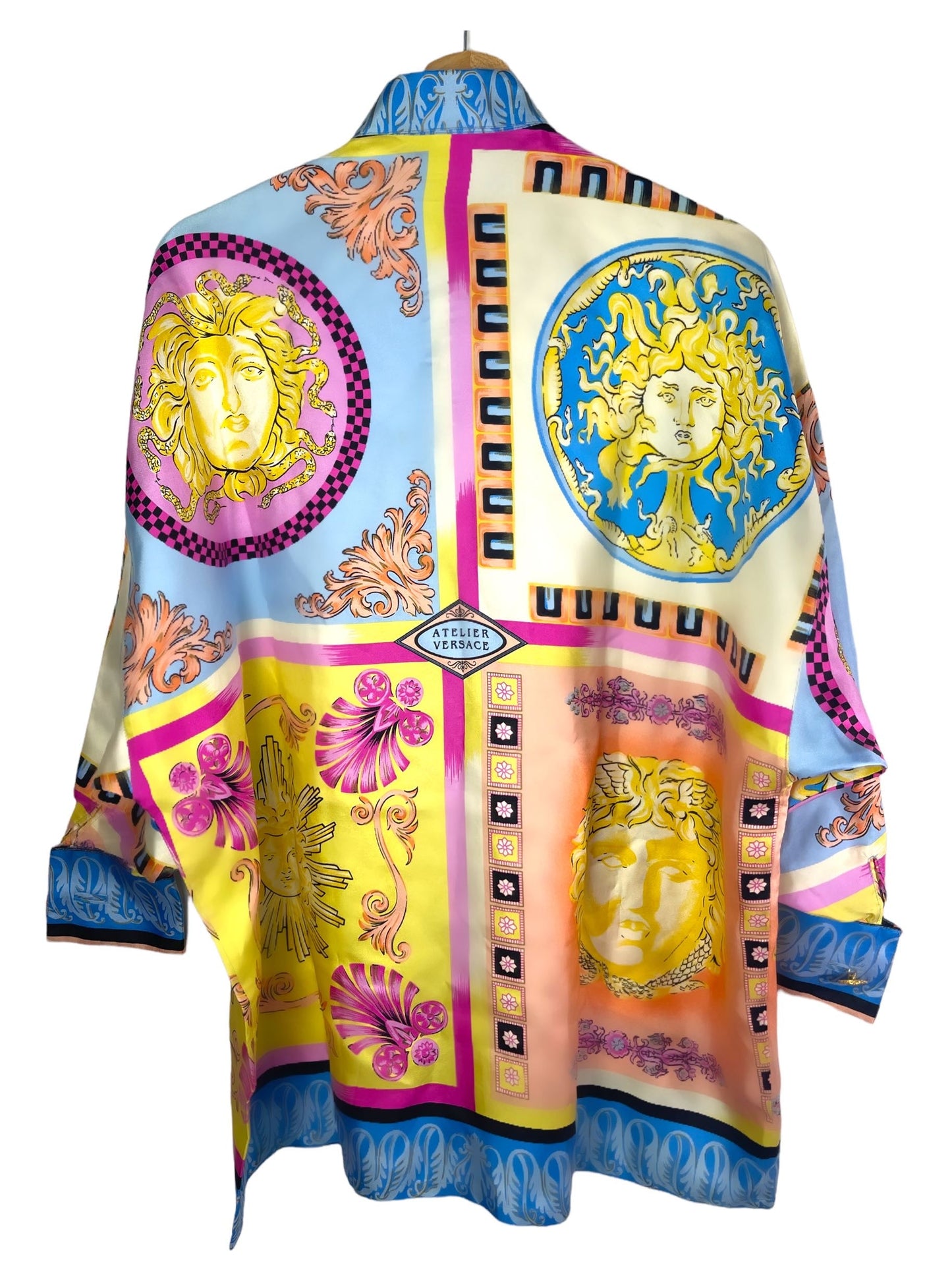 Gianni Versace camicia vintage in seta