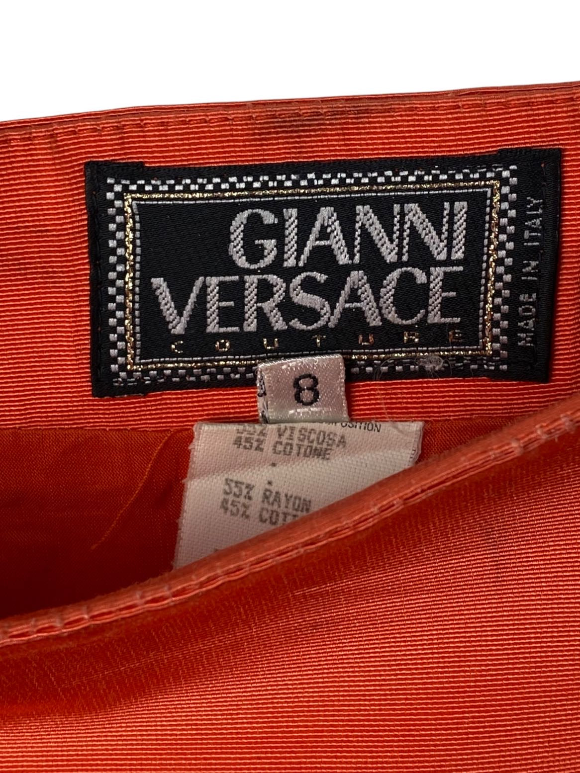 Gianni Versace gonna longuette