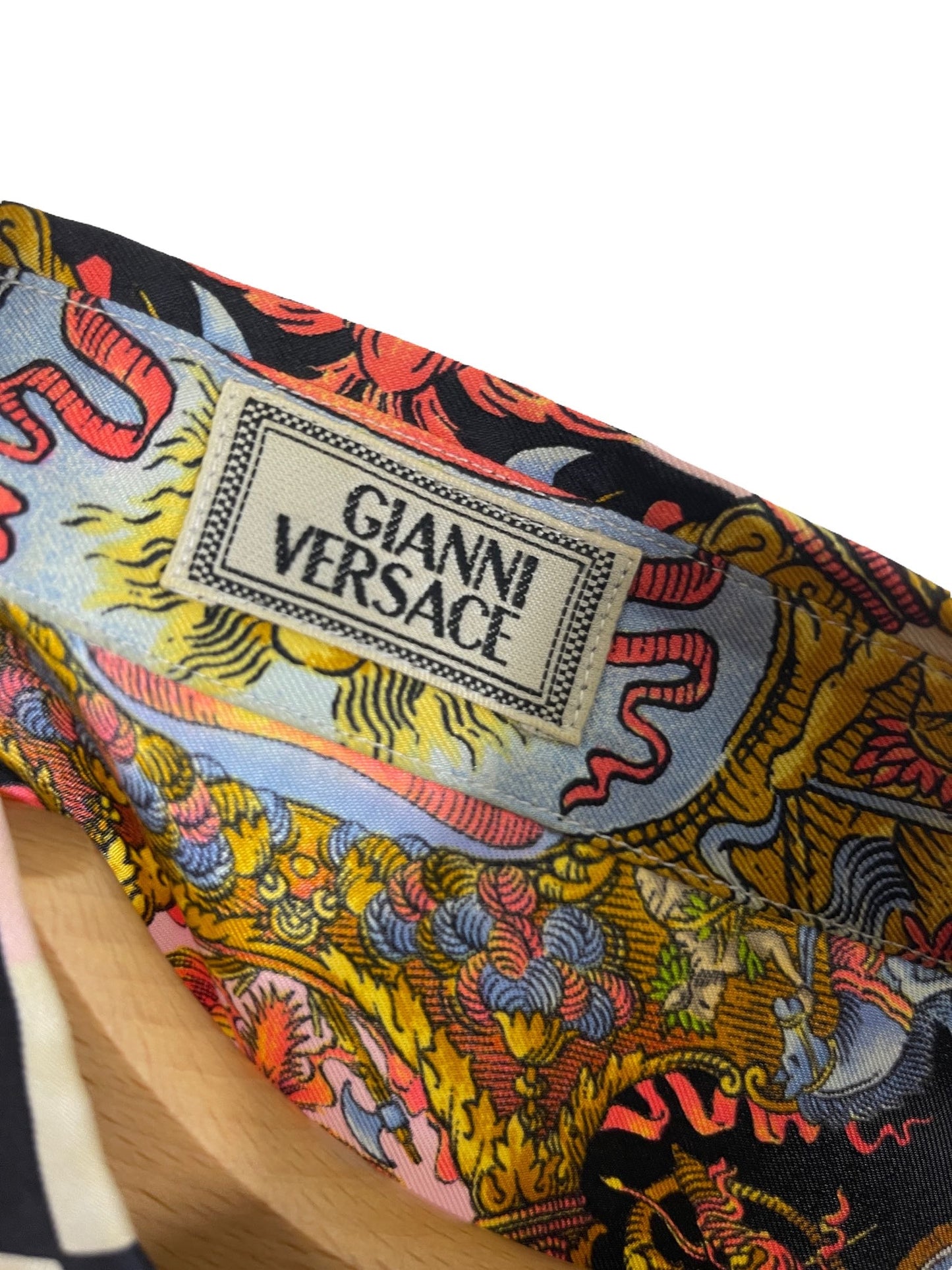 Gianni Versace camicia in seta