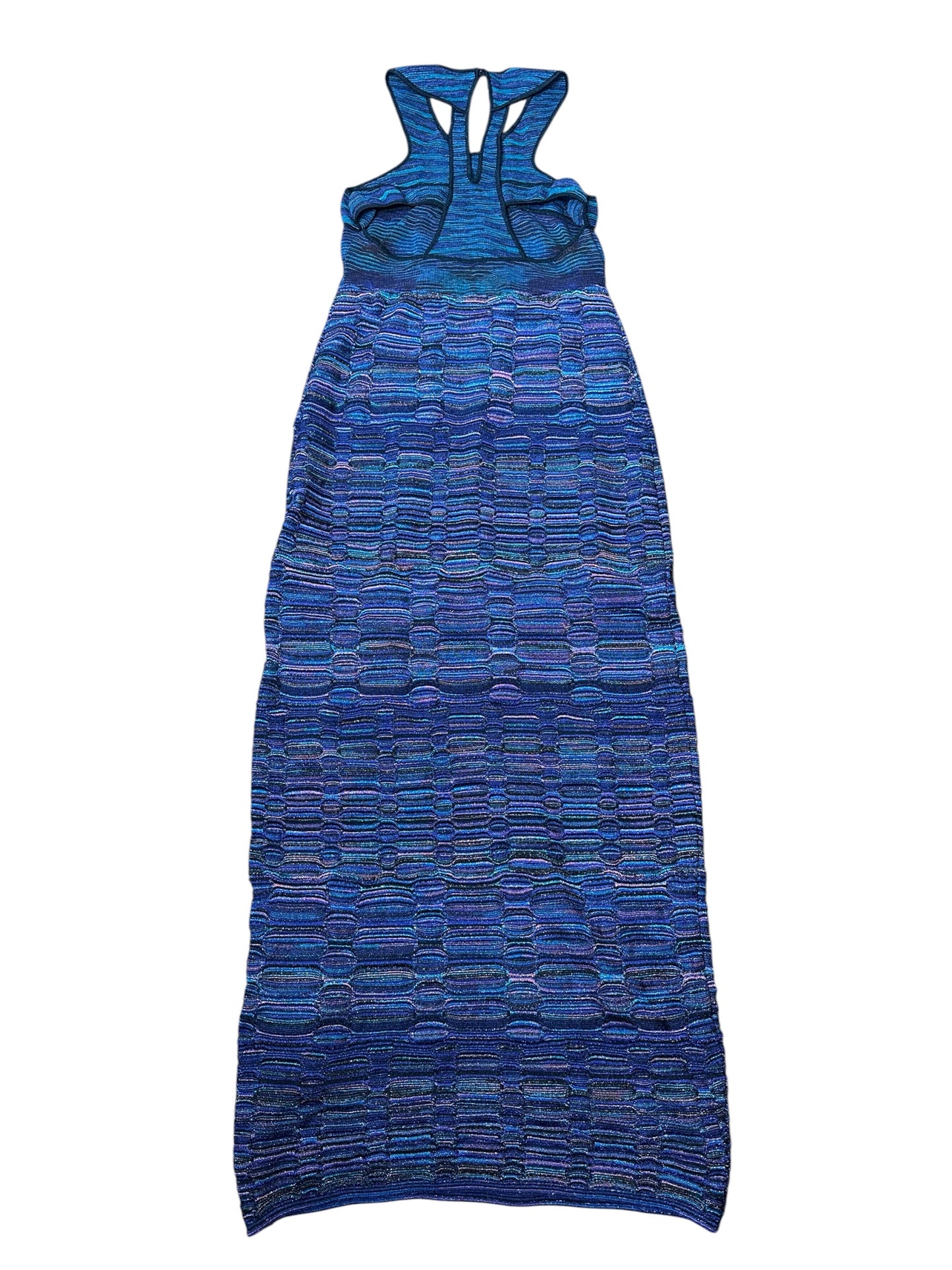 Missoni maxi abito in viscosa (M)