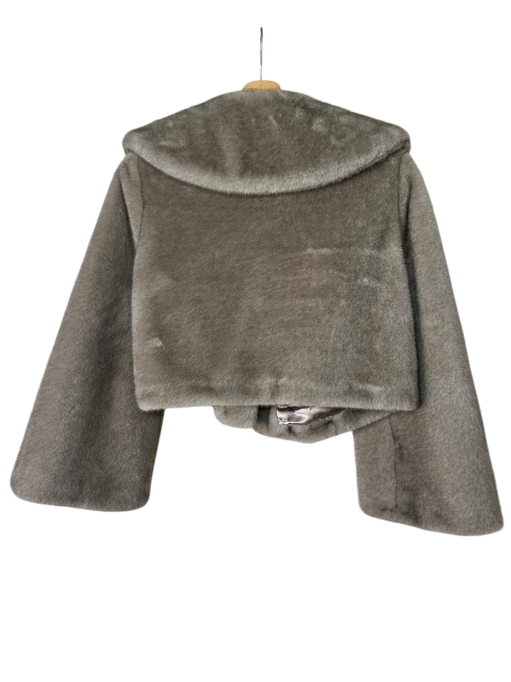 Blumarine ecopelliccia crop (S)