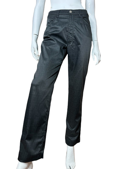 Fendi pantaloni vintage monogram (M)