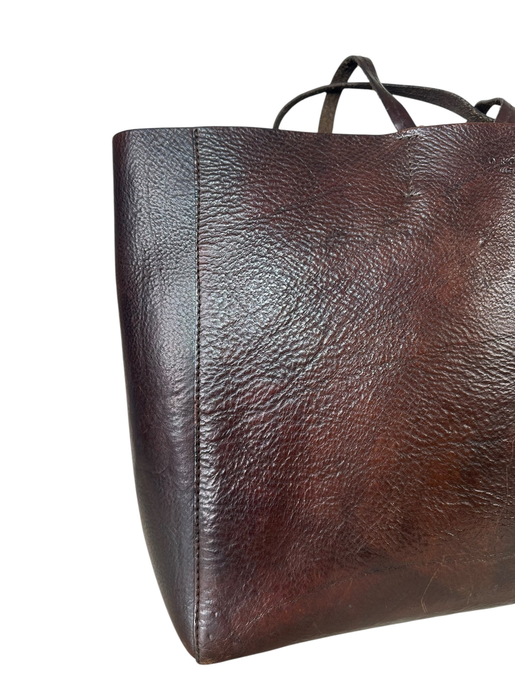 Orciani borsa tote in pelle — foto 3