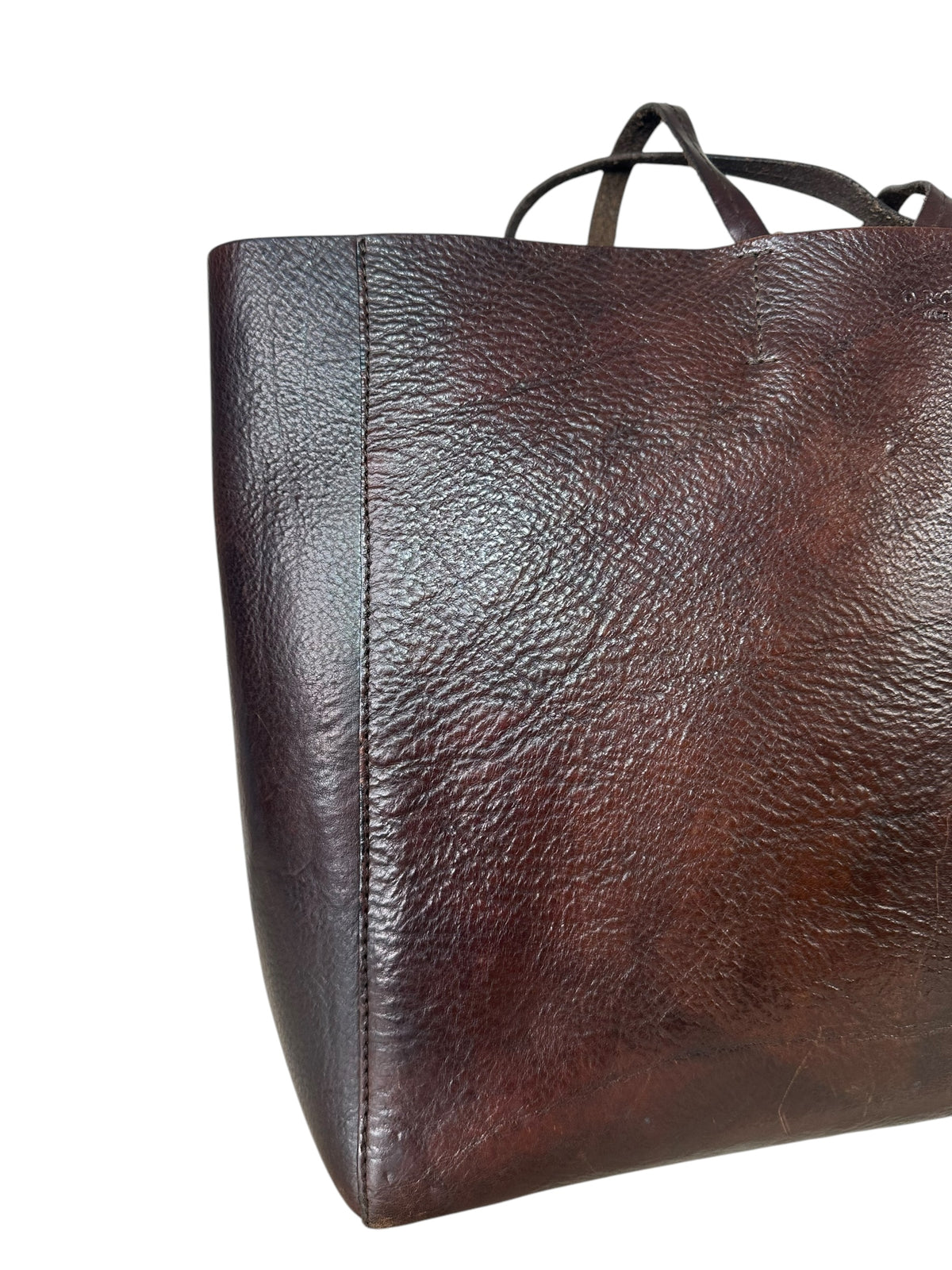 Orciani borsa tote in pelle — foto 3
