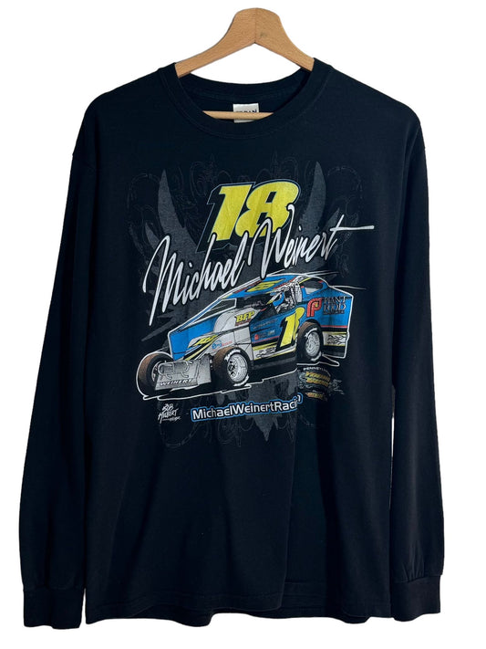 T-shirt Gildan michael wienert racing vintage (M)