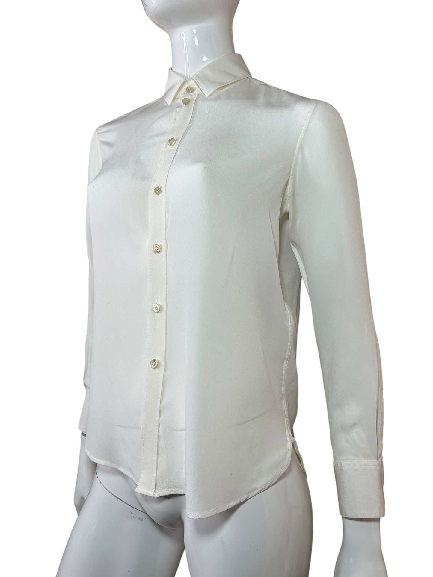 Saint Laurent camicia in seta (S)