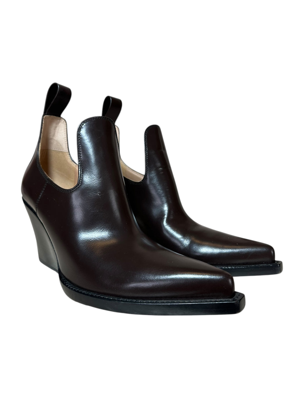 Bottega Veneta stivaletto in pelle