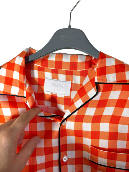 Prada camicia in seta