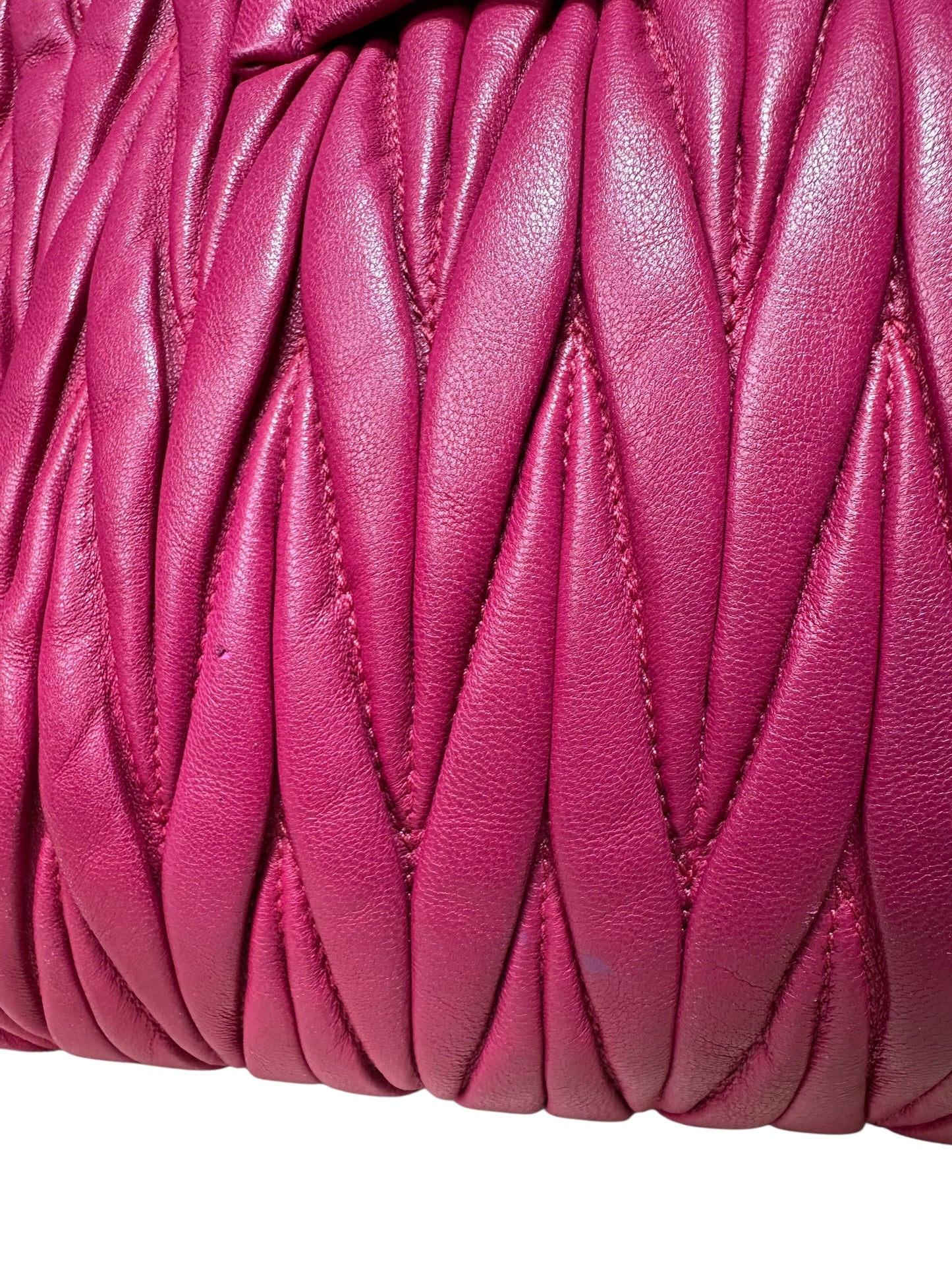 Miu Miu maxi pochette in pelle — foto 7