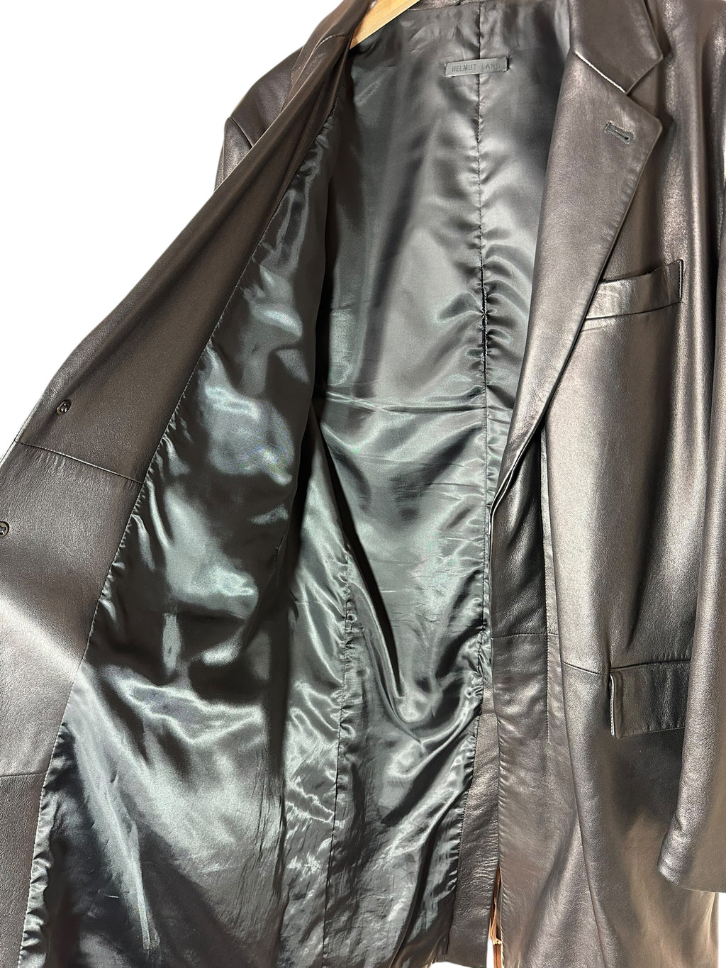 Helmut Lang giacca in pelle maschile (L)
