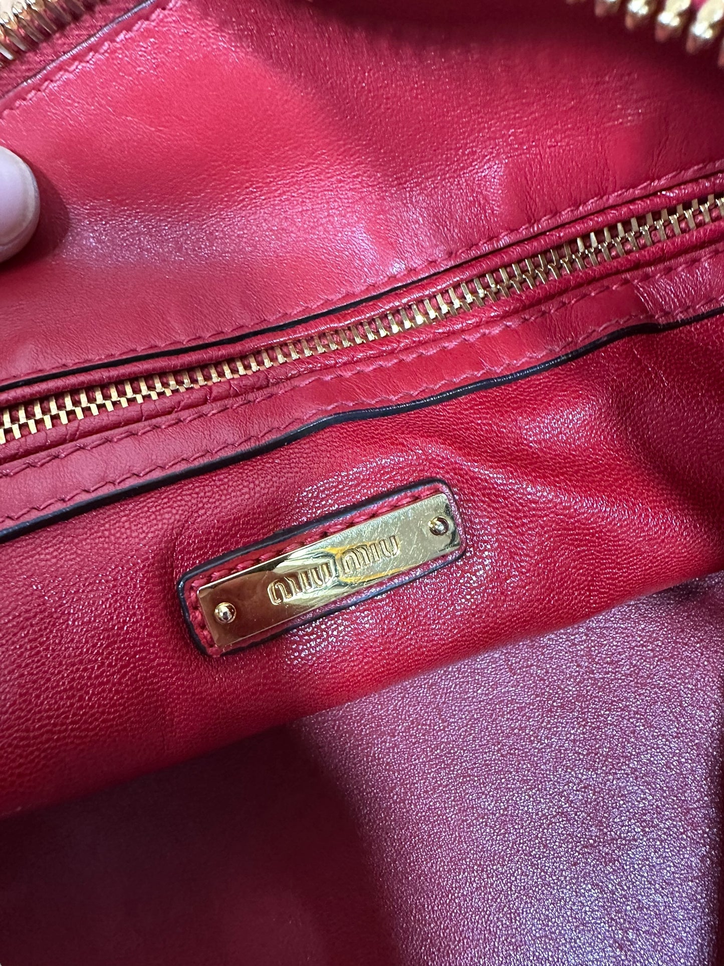 Miu Miu borsa vintage in pelle