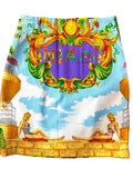 Gianni Versace Couture gonna vintage “Miami” South Beach Florida anni ‘90