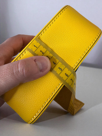 Versace La Medusa Mini Bag Gialla in Pelle