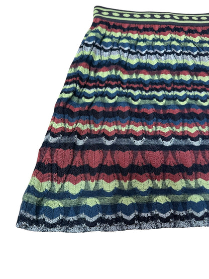 Missoni mini gonna in maglia (M)