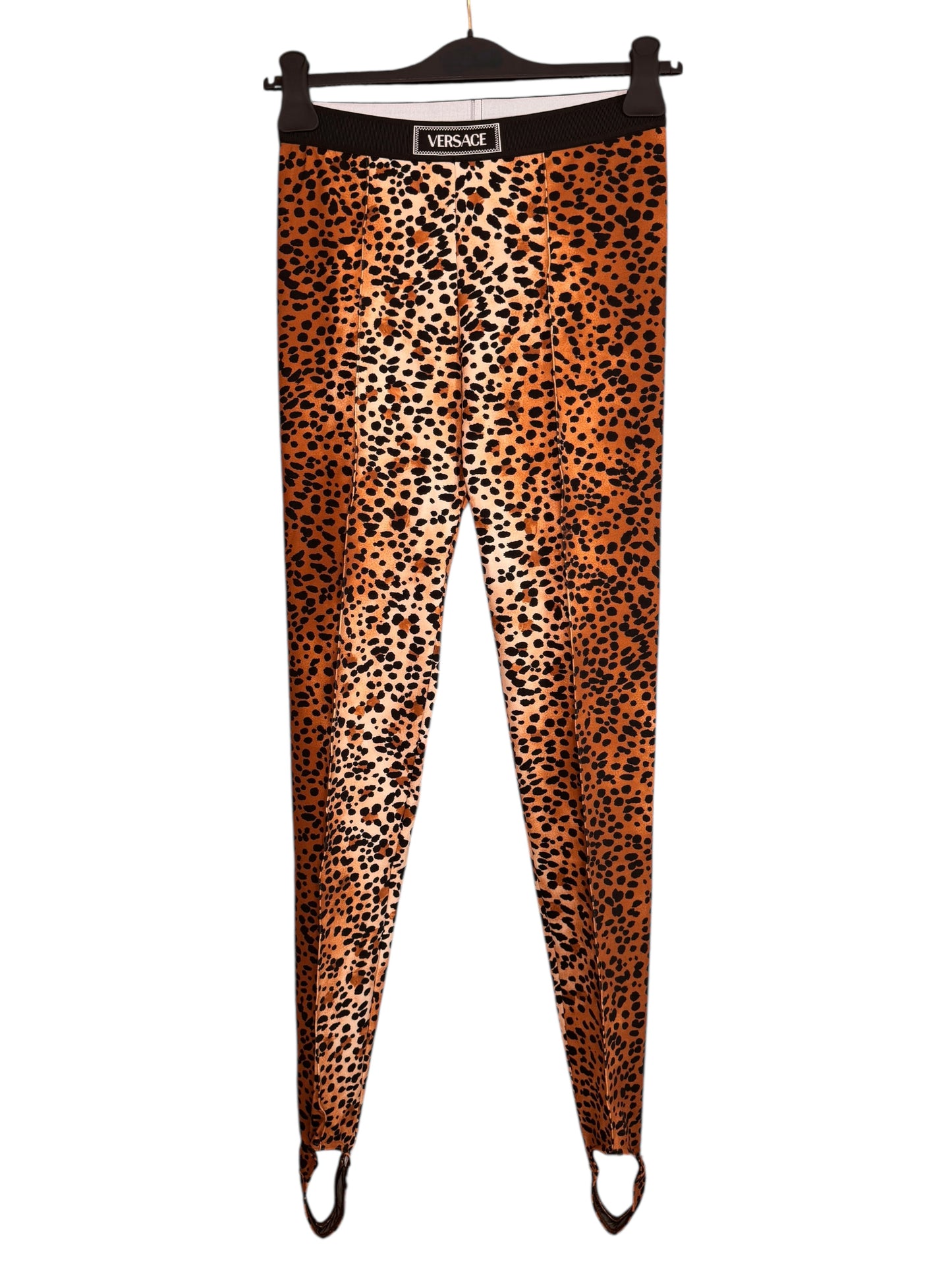 Leggings Versace leopardati con staffa taglia M nuovi — foto 3