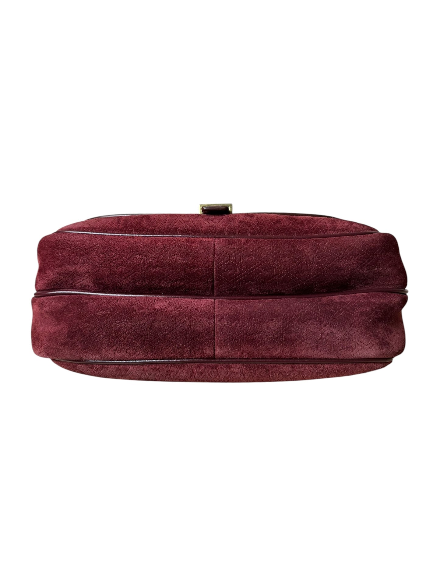 Saint Laurent borsa in suede monogram — foto 13