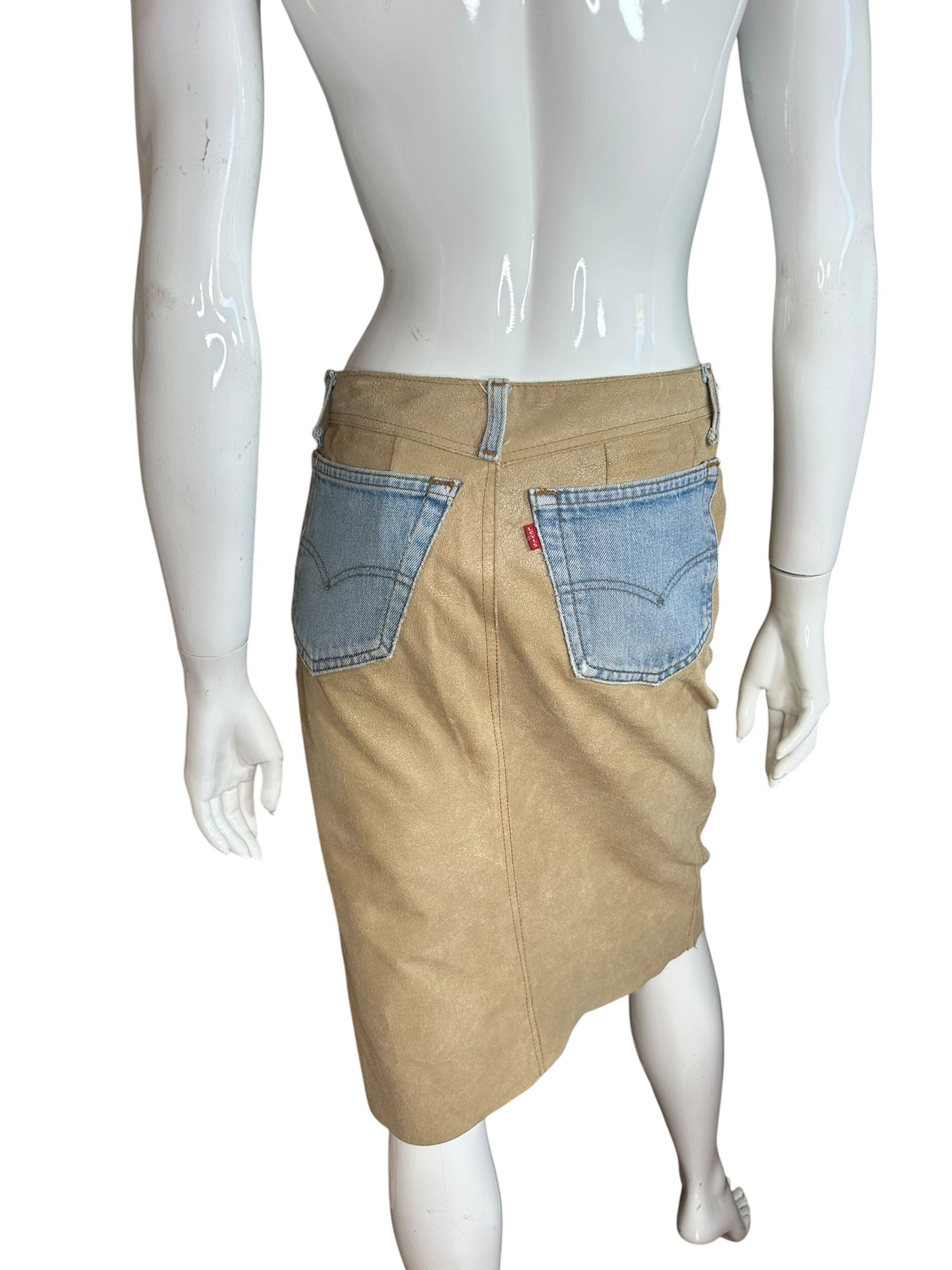 Levi’s gonna longuette reworked (M)