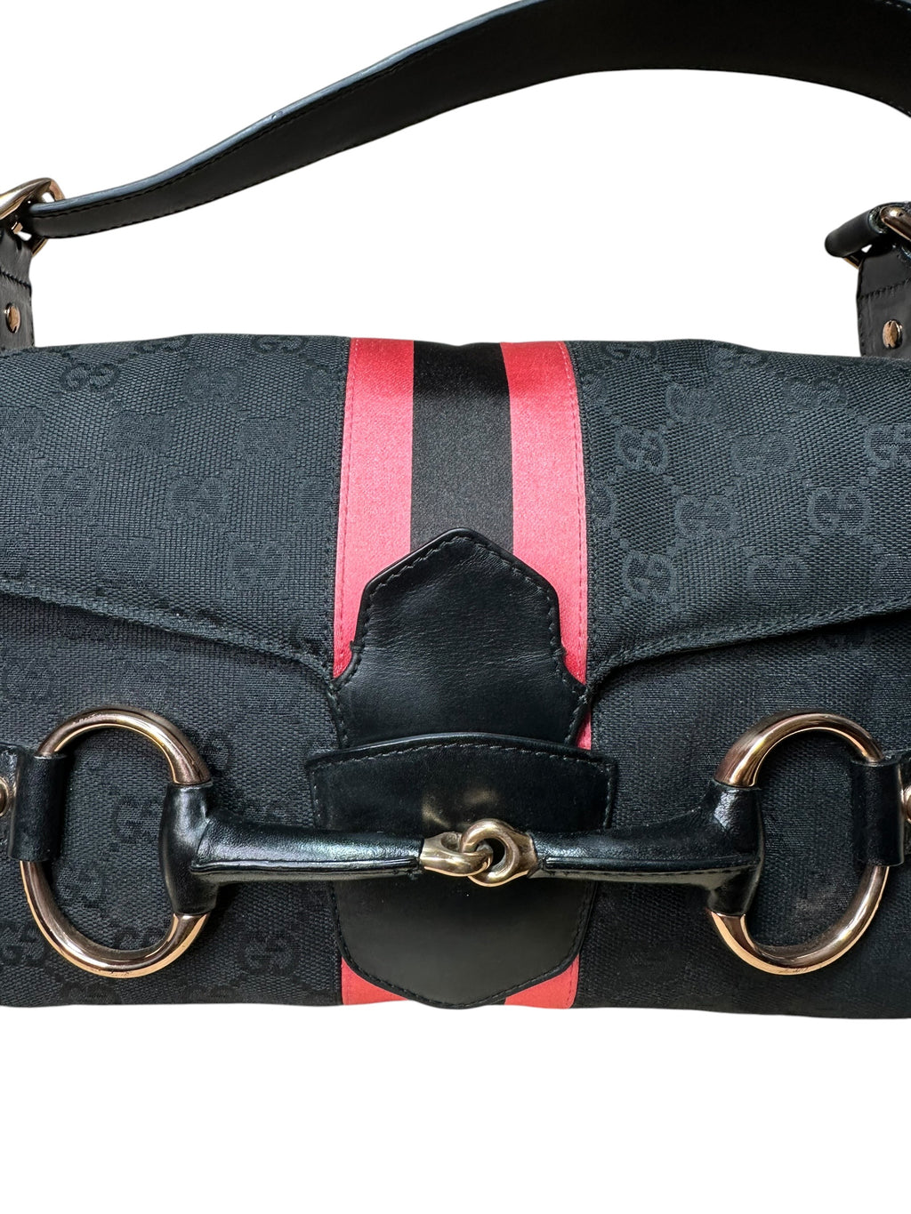 Gucci borsa vintage Horsebit GG