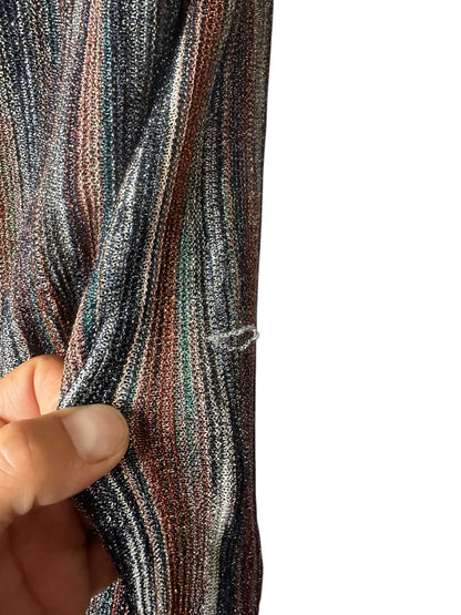 Missoni maxi gonna in lurex (M)