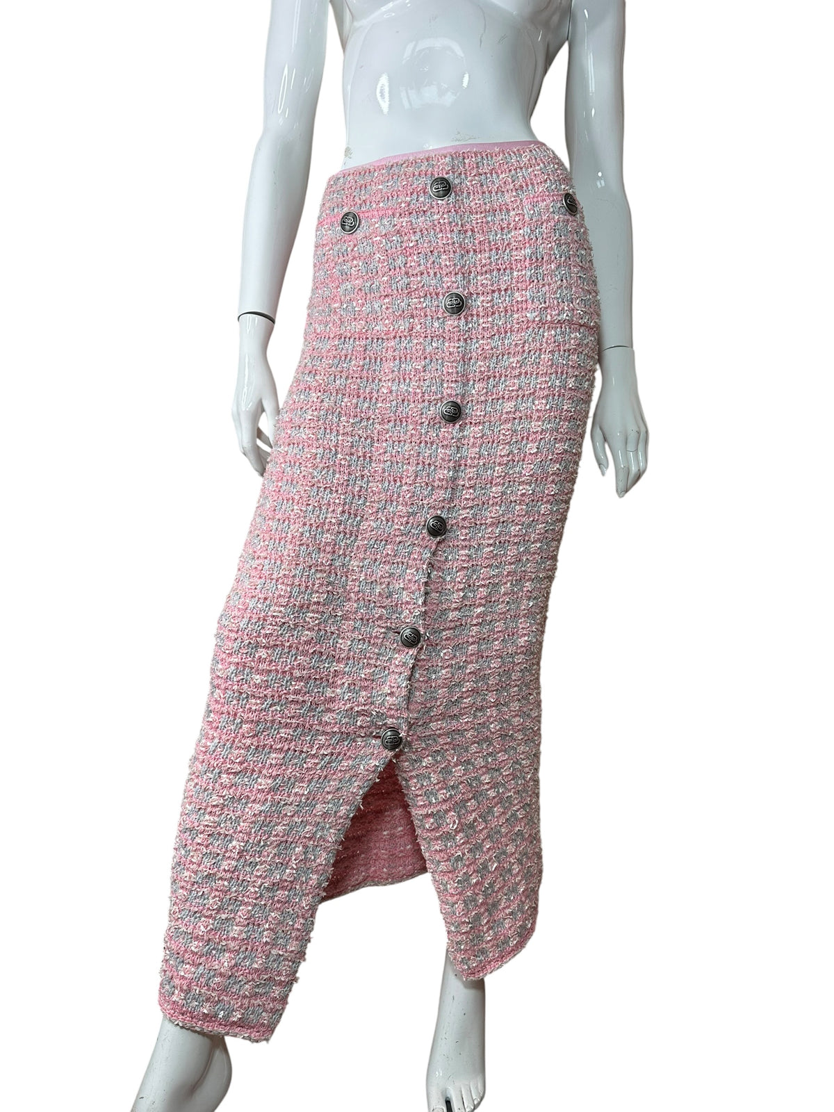 Balenciaga maxi gonna in bouclè (S-XS)