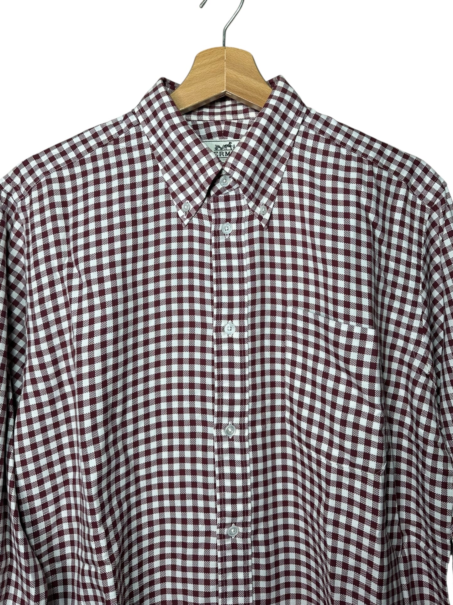 Hermès camicia vintage maschile (M)