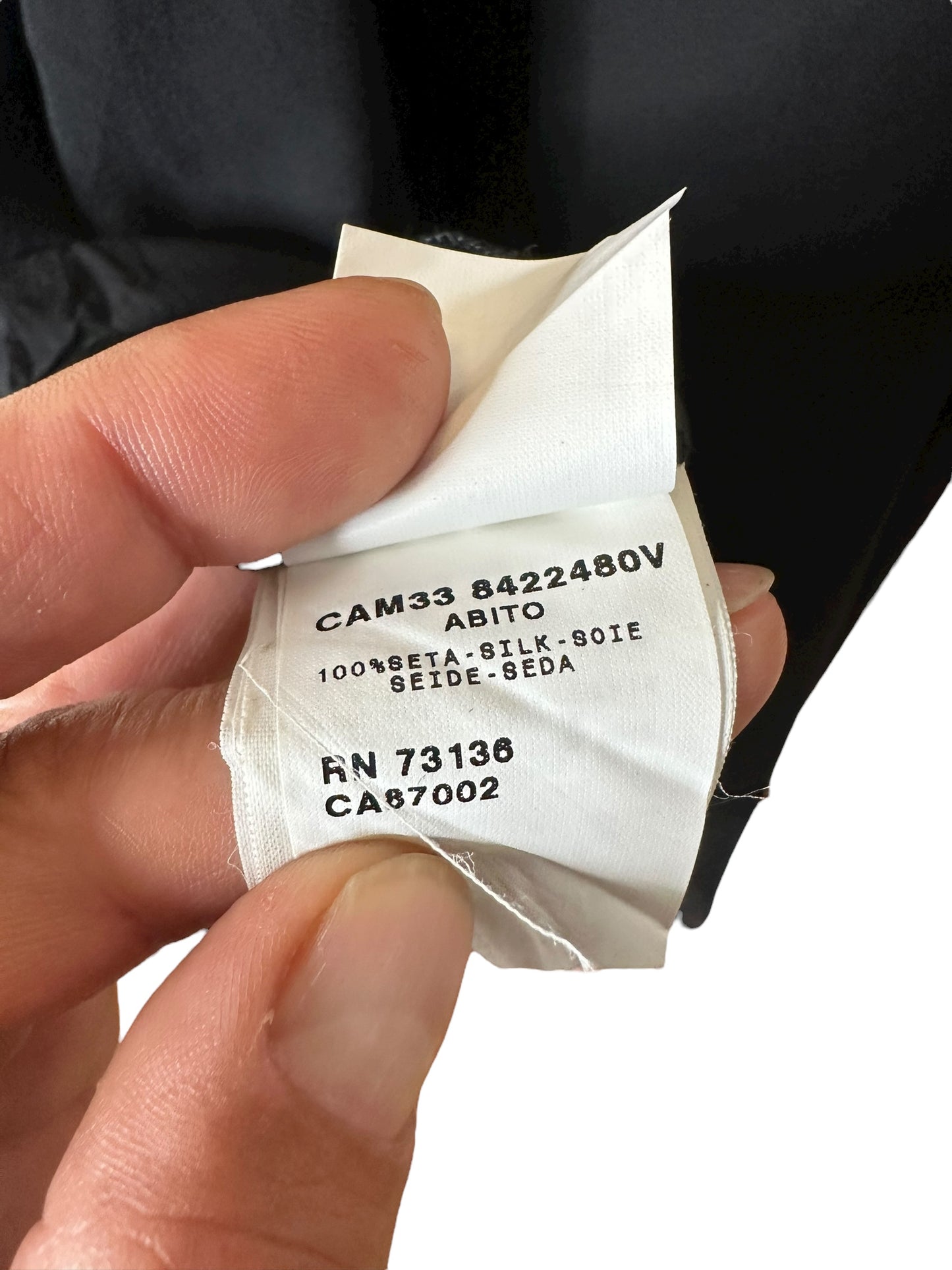 Max & Co mini abito in seta (M)