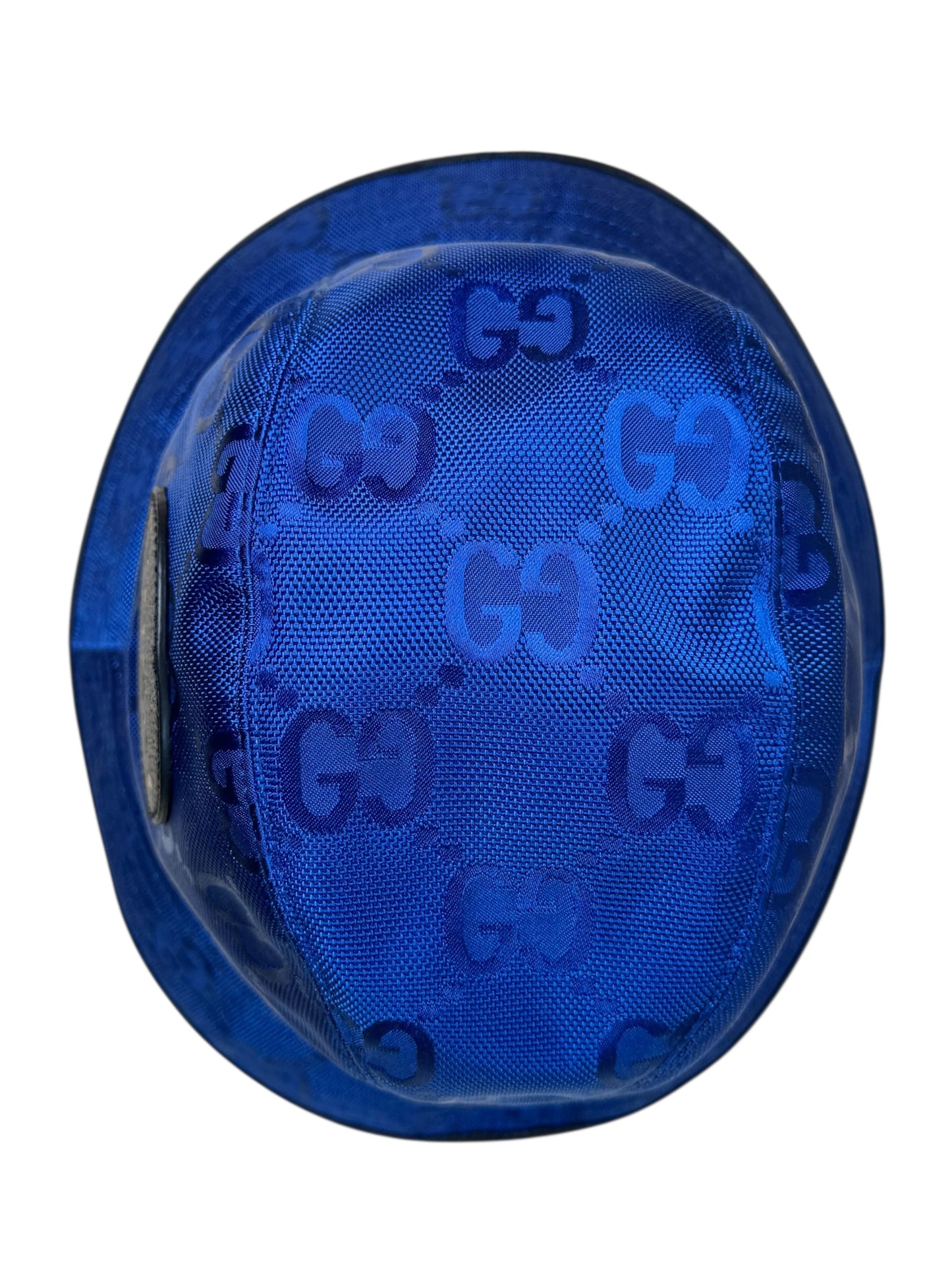 Gucci cappello bucket Off The Grid blu GG Jacquard taglia S 57 cm