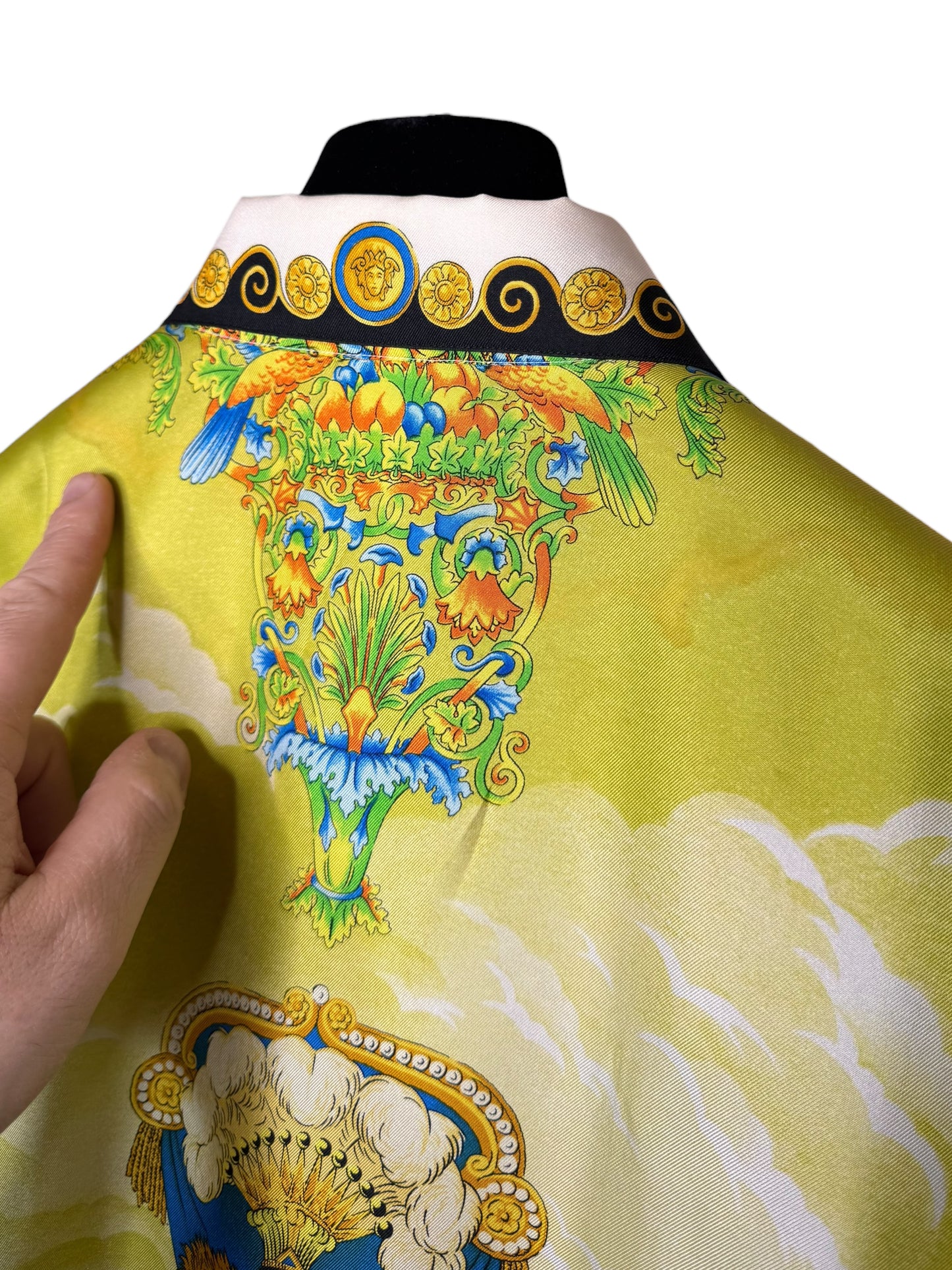 Camicia istante di Gianni Versace seta - Made in Italy tg 46