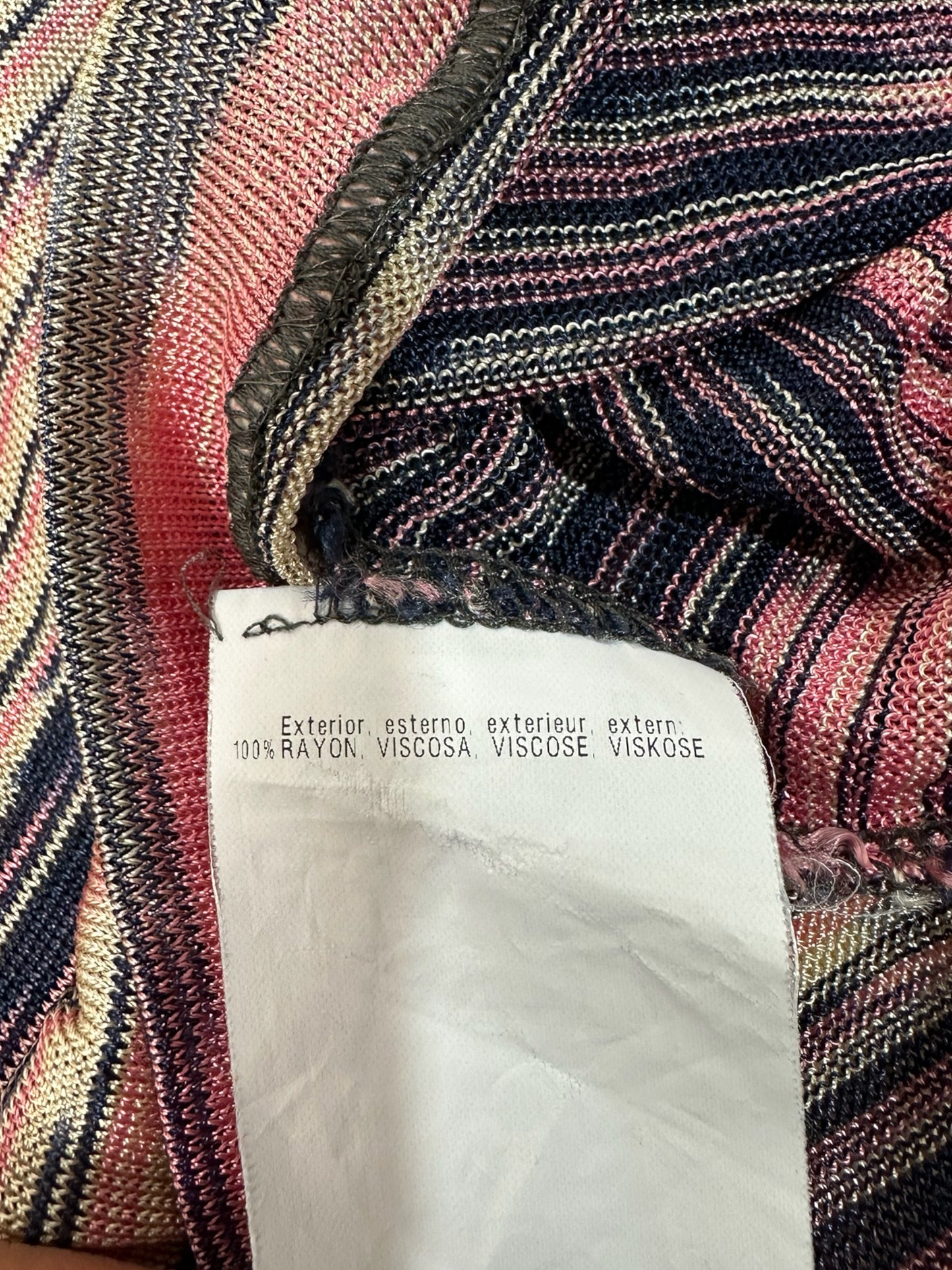 Missoni abito in viscosa