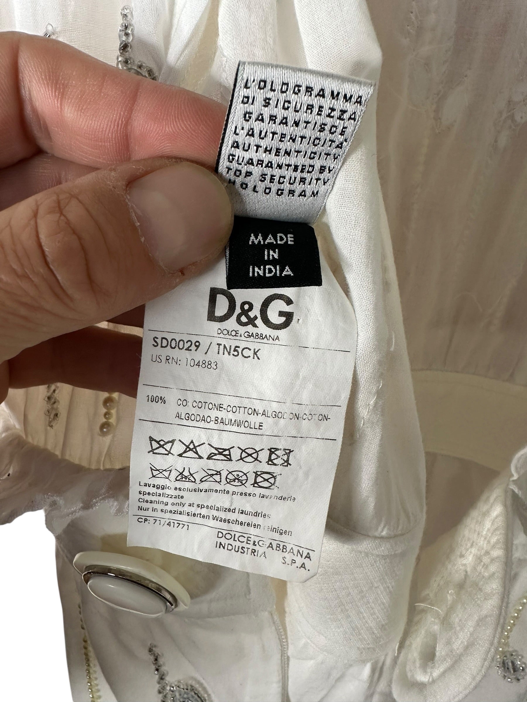 D&G abito con ricami — foto 13