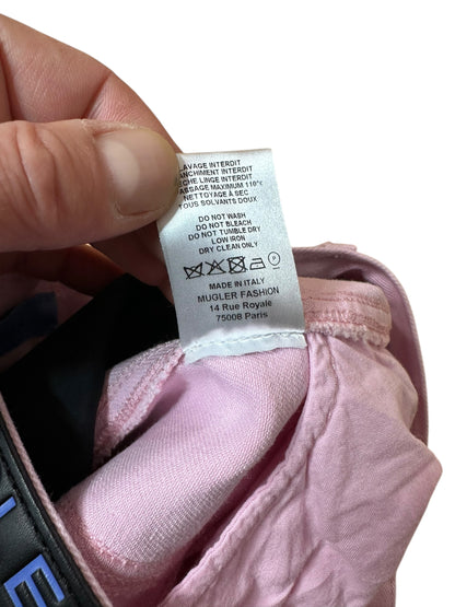 Mugler jeans con inserti (XS)