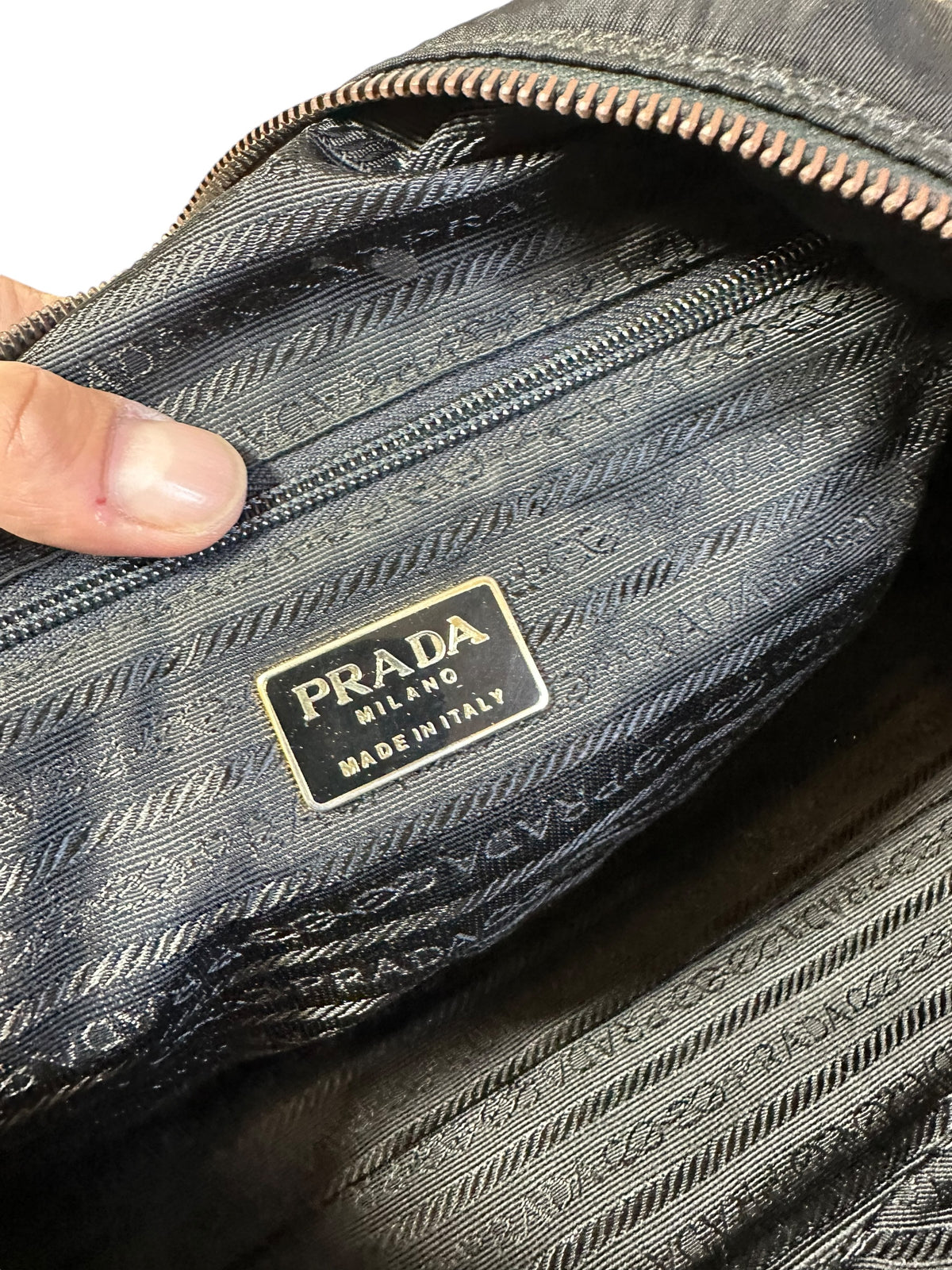 Prada borsa vintage in nylon — foto 9