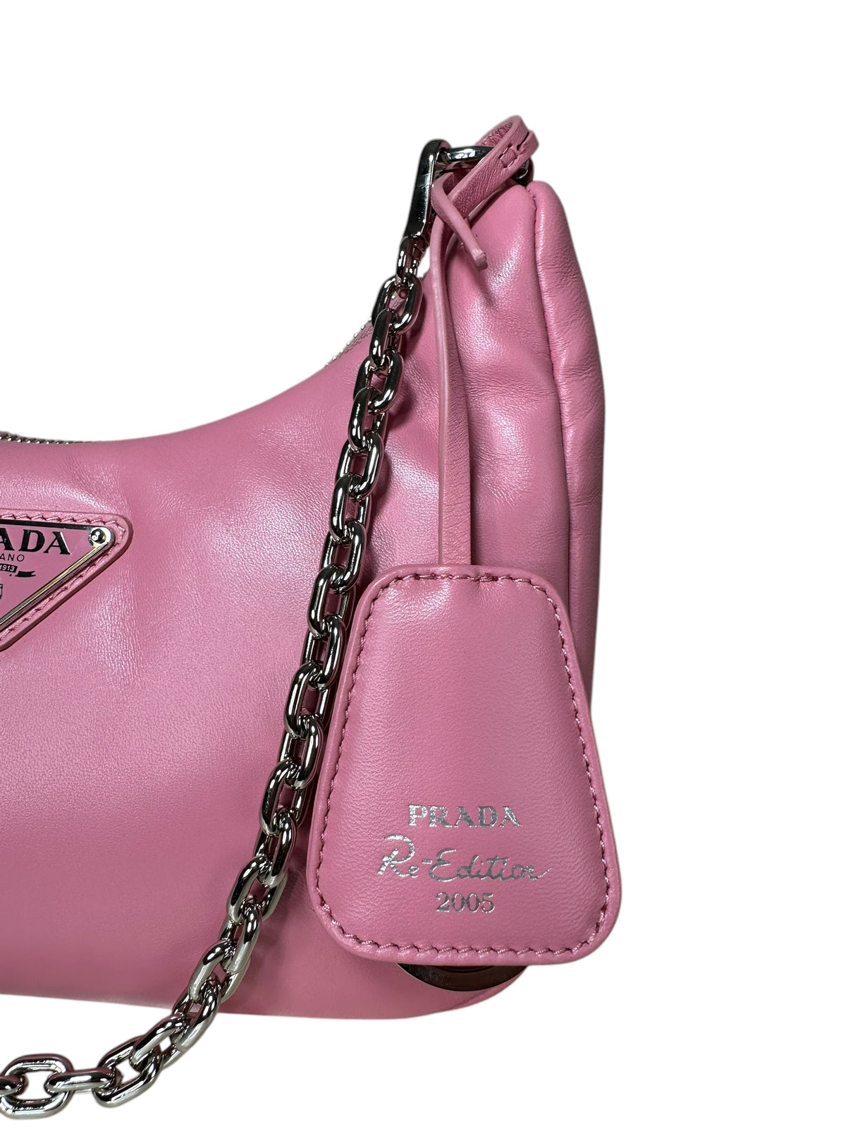 Prada Re edition board win pelle rosa — foto 3