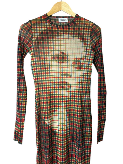 Jean Paul Gaultier maxi abito stampato (M)