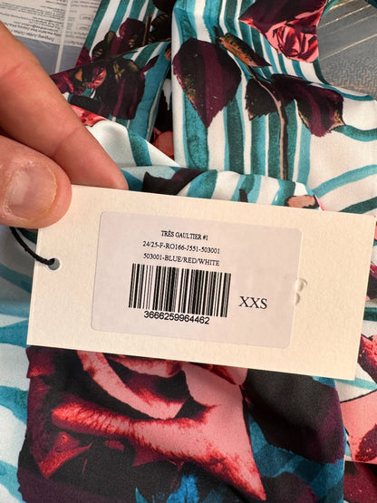 Jean Paul Gaultier Trés Gaultier #1 Abito Rose Mesh XXS