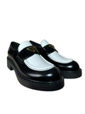 Prada mocassino bicolore
