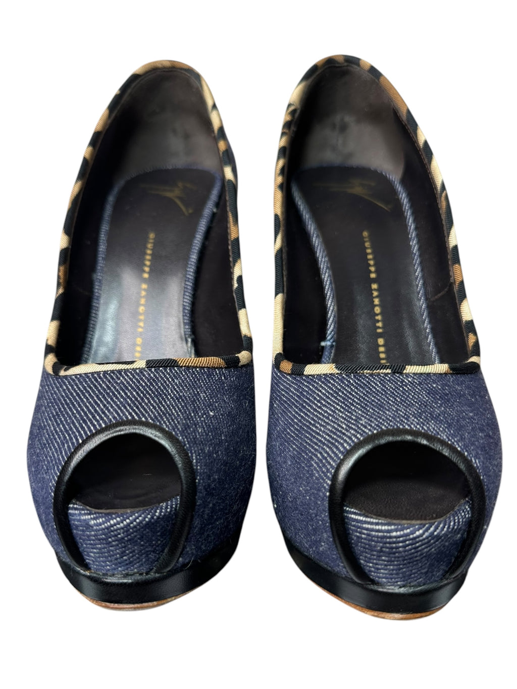 Giuseppe Zanotti décolleté in denim (39)