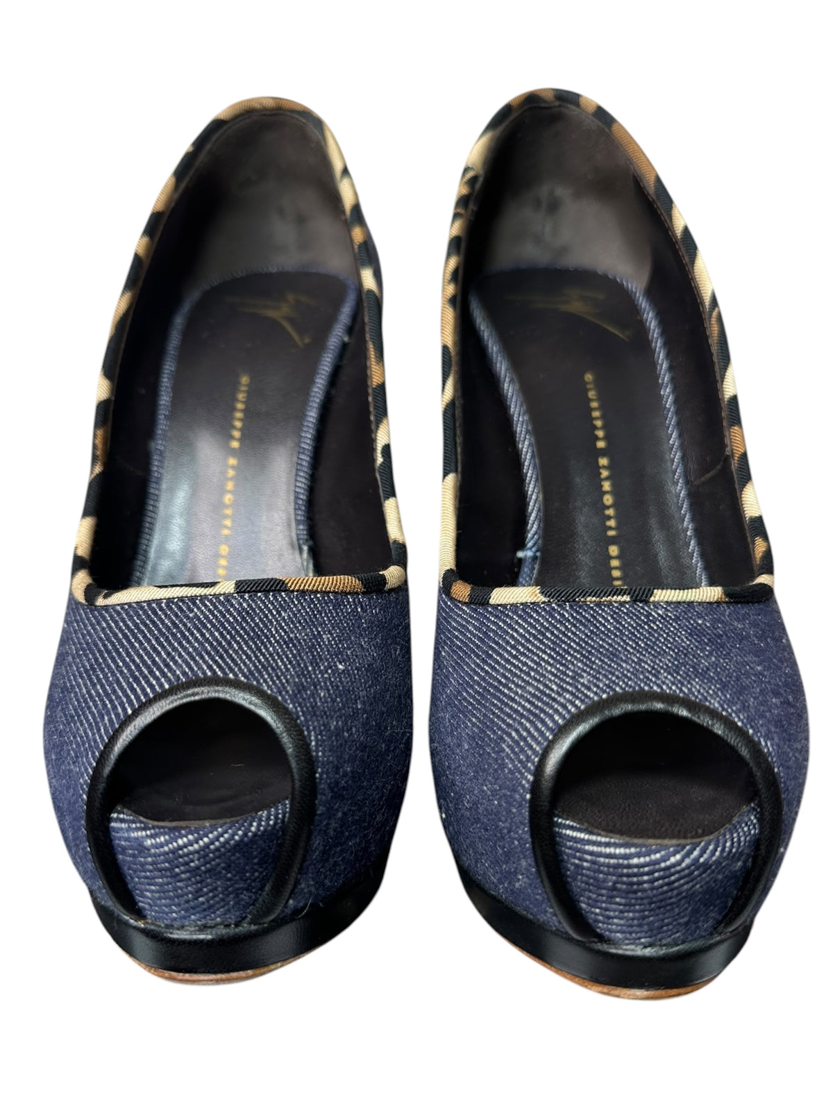 Giuseppe Zanotti décolleté in denim (39)