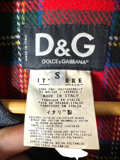D&G giacca in denim con inserti (S)